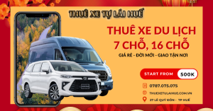 Thuê xe du lịch 7 chỗ, 16 chỗ ngày tết GIÁ RẺ KỊCH SÀN tại Huế Thuê xe du lịch 7 chỗ, 16 chỗ ngày tết GIÁ RẺ KỊCH SÀN tại Huế